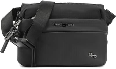 Hedgren HOGO – Heuptas / Crossbody – RFID-bescherming – Waterafstotend gerecycled materiaal – 2,5 L – Zwart