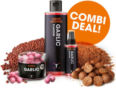 Garlic Combi Deal 20MM - Karpervissen - Partikels - Karper Aas - Karper Vissen - Karper Voer - Karper