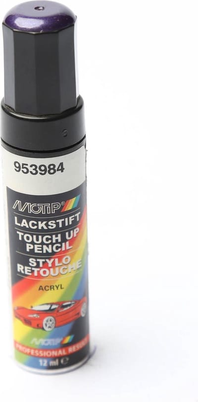 Motip 953984 - Auto lakstift - Blauw Metallic - 12 ml