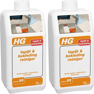 HG Tapijt- en Bekledingreiniger - 1000 ml - 2 Stuks !