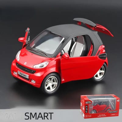 1:32 Slimme Miniatuur Legering Diecast Model Auto Model Geluid Licht Speelgoed Voor Kinderen Schattig En Compact Kerstcadeaus E11