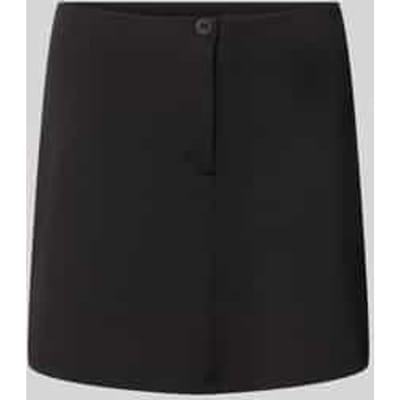 slim fit minirok met ritssluiting