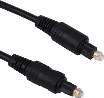 Digital Audio Optical Fiber Toslink Kabel, Kabel Lengte: 3m, OD: 5.0mm (Gold Plated)