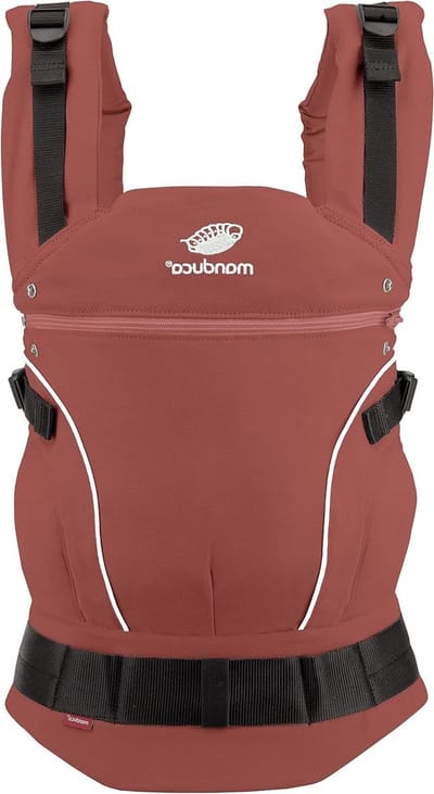 Draagzak Baby - Draagdoek Peuter - Samen Onderweg - Groeit Mee - 3.5-20 kg - Rood