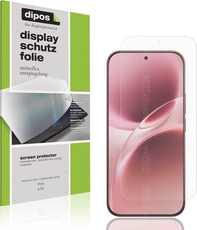 dipos – 4x Matte Beschermfolie geschikt voor Vivo V70 | Krasbestendige & antireflecterende Screenprotector Ultra-Thin