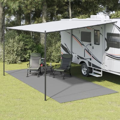 vidaXL - Tenttapijt - 6x2,5 - m - antracietkleurig