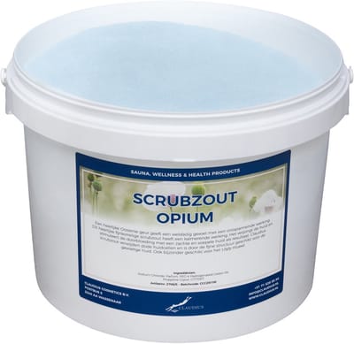 Scrubzout Opium - 1 KG - Hydraterende Lichaamsscrub
