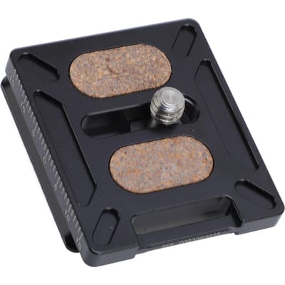 30MM Snelontgrendelingsplaat voor Arca Type Aluminiumlegering Universele QR-plaat met 1/4 Inch Schroef voor gray