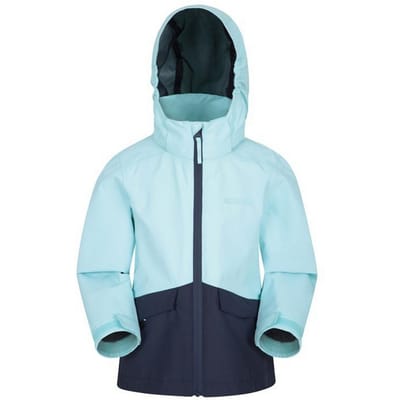 Mountain Warehouse Kinder/Kids Cloud Burst Waterdicht Jasje (Teal)