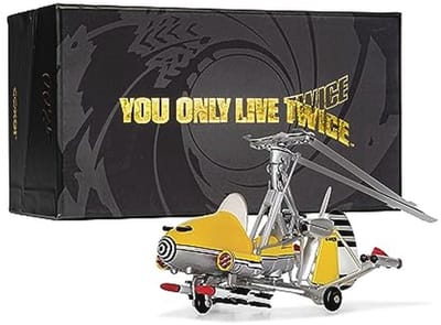 James Bond Gyrocopter Little Nellie Modelvliegtuig - Diecast Vliegtuigen en Vliegtuigmodellen voor Kinderen 14+
