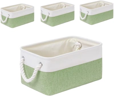 Dailygoods- Opbergdoos Slijtvast - Opbergmand met Handgrepen - Opbergdoos met Trekkoordsluiting - Opbergdoos S/M/L - Opbergdoos XL/XXL - Ideaal voor Kleding/Speelgoed
