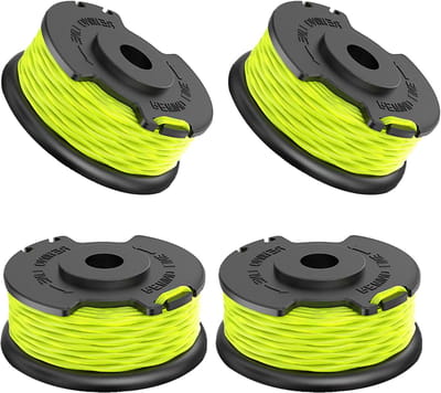 Set van 4 Vervangende Draadspoelen voor Trimmers, 2.0 mm Dikte, 6.1 m Lengte, Geschikt voor Diverse Merken