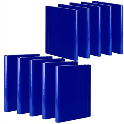 Set van 10 A4 Mapjes met Elastiek voor Documenten