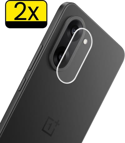 Camera Lens Protector - Geschikt voor OnePlus Nord CE5 - 2 Stuks - Camera Screenprotector - Beschermglas - Gehard Glas - Tempered Glass - Screen Protector