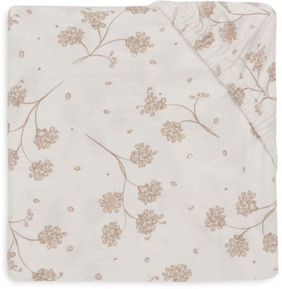 Jollein Hoeslaken Ledikant - 70/75x140/150cm - Jersey - Leafy Dreams