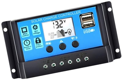 20A Zonnepaneel Laadregelaar met Dubbele USB en LCD Display