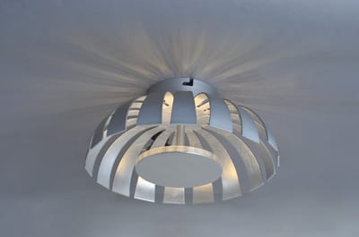 Licht-Erlebnisse - Flare - LED - Plafonnière - 3000K - 1100lm - van - Metaal - in - zilver