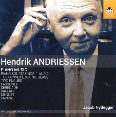 Jacob Nydegger - Andriessen: Piano Music (CD)