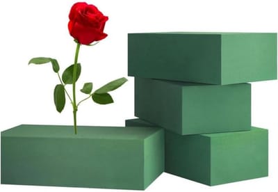 Bloemsteekschuim voor bloemstukken en bloemdecoraties - Waterabsorberend en stevig - Voor creatieve bloemschikking