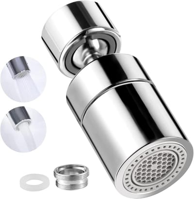 360° Draaibare Keukenkraan Adapter M22 M24 met Filter - Waterbesparing en Verlenging voor Keukenkraan