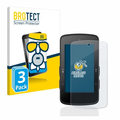 BROTECT - Screenprotector voor Bryton Rider 750 SE - Folie Beschermfolie Beschermglas matte 3 Stuks