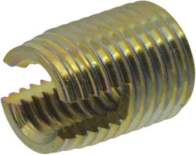 M5X10 geel ZP inzetstuk 8X1