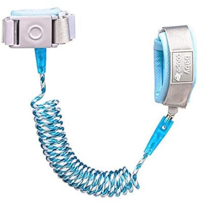 Veilige polslink voor kinderen met inductieslot - 360° draaibare elastische riem - 2.0 M