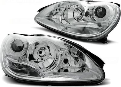 Koplampen MERCEDES W220 S-Klasse 09 98-05 05 CHROOM