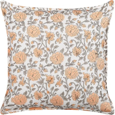 MEADIA - Sierkussen - Gebroken wit - 45 x 45 cm - Katoen