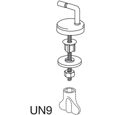 Pressalit Univert Hinges UN9999