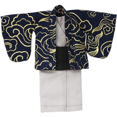 Tenue Taille Obitsu 11 OB11 pour Corps de Poupée Obitsu 11cm, Yukata, Kimono Japonais, Garçons, Ensemble 3 Pièces, 3 Couleurs (Type B)