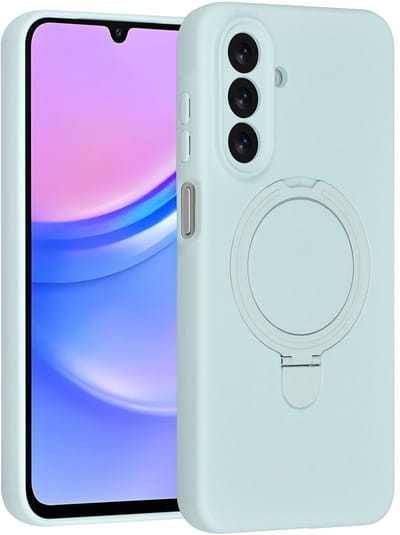 TUNIQ back cover - Galaxy A17 - Mint Groen - Magsafe met ringstand - Minimalistisch ontwerp