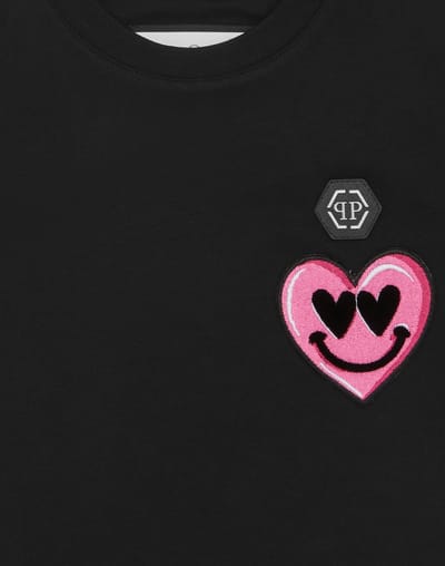 Jersey T-Shirt Round Neck Ss Smile