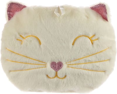 kruik Feline Fine Kat warmwaterkruik met afneembare hoes - 27 x 21 cm - 400 ml - klein formaat