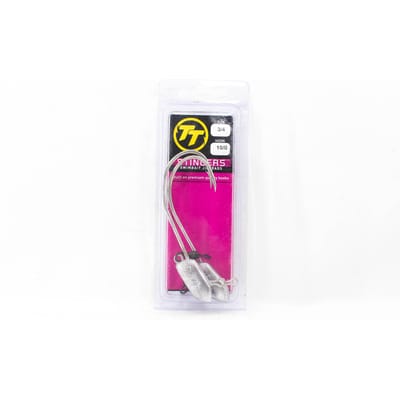 Têtes plombées Tackle Tactics TT Stingers SL12 3/4 oz 10/0, paquet de 2 (2294)