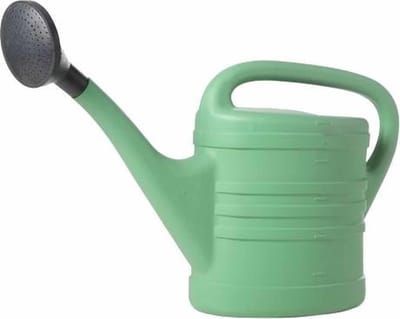 Bellatio Gieter - groen - kunststof - met broeskop - 5 liter