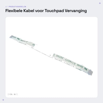 Dailygoods - Flexibele Kabel voor Touchpad Vervanging voor Laptop