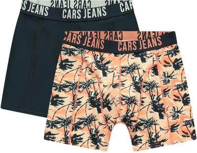 CARS Jeans Ondergoed Boxer BONDRY 2 Pack Uni Navy -S