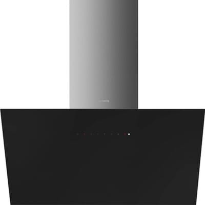 SMEG Wandkap Afzuigkap, Wandkap, Universeel, Zwart, 90 cm, A+