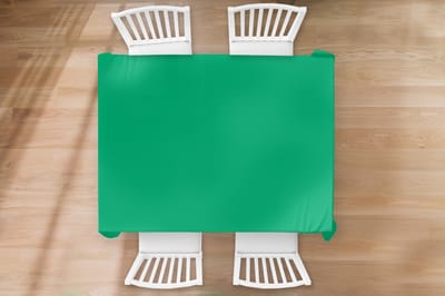 Tafelkleed - Tafellaken - 170x130 cm - Groen - Bos - Kleuren - Binnen en Buiten