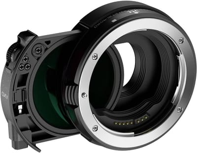 Autofocus M-Lens Mount Adapter voor Canon EF/EF-S naar EOS M Camera's met Variabele ND en CPL Filter voor Verbeterde Fotografie en Videografie