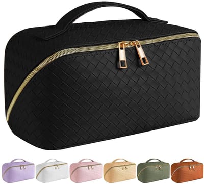 carmdering - Beautycases - Make Up Tasje - Cosmetica Tas - Cosmetica Organizer - Toilettas - PU Leder - Waterafstotend - 2 Laags