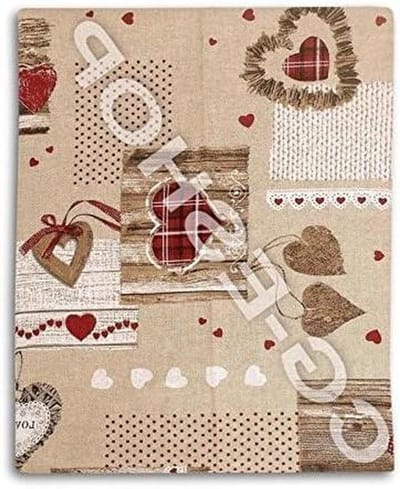 Tafelkleed Harslaag - Vuilafstotend Kleed - Eettafel Beschermen - Eenvoudig Afneembaar - 140 x 240 cm - Rood