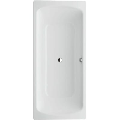Megabad Profi Collection Steel Duo 180 rectangular bathtub 180 x 80 cm STWE18080WE