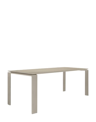Kartell Four Tafel Soft - beige - KartellBeige - 190 x 90 cm