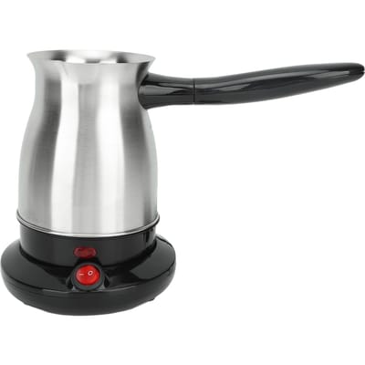 600ml Elektrische Koffie Verwarmingspot Roestvrij Staal Elektrische Waterkoker 600W L gray