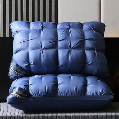 Star Hotel Hoge en Lage Kussens voor Huishoudelijk Gebruik Geen Inzakking Cervicale Wervelkolom Kussenkern Wasbaar 48*74cm