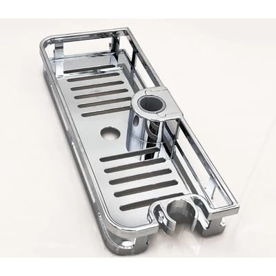 Multifunctionele Home Decor Organizer Badkamer Hefstang Afneembare standaard Geen boren Zeephouder Doucheplank Opbergrek Lade