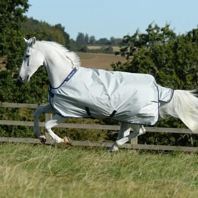 Bucas Halsstuk Bucas Power Turnout Combi Zilver - M