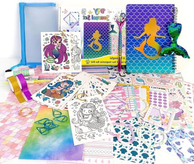 Creatieve DIY Journal Kit voor Scrapbooking en Persoonlijke Dagboeken, Perfecte Verjaardagscadeaus voor Meisjes van 8-14 Jaar, Leuke Knutselspullen en Hobbyartikelen
